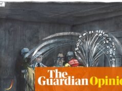 Martin Rowson sobre el búnker de Trump – caricatura