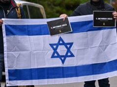 La policía alemana investiga el robo y profanación de la bandera israelí en Berlín
