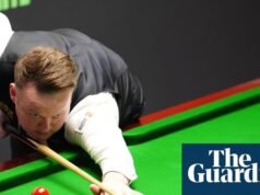 Murphy logra su primer gol contra Zhao en los cuartos de final del campeonato mundial | Campeonato Mundial de Billar