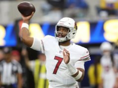 Jacoby Brissett supuestamente no asistió al inicio del programa de temporada baja de los Cardinals, solicitando una extensión de calibre titular.