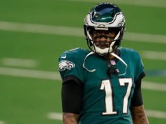 El ex WR de la NFL, Alshon Jeffery, habría sido arrestado por presunto fraude de seguros