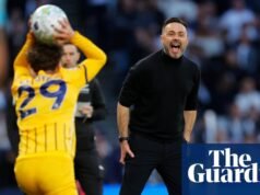 ‘Esto aún no ha terminado’: De Zerbi está decidido a mantener una actitud positiva a pesar del golpe al cuerpo de Brighton | Tottenham Hotspur