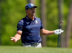 Masters 2026: el palo casero que alguna vez usó Bryson DeChambeau no puede ayudarlo a escapar de un agujero profundo después del primer día