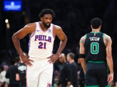 Joel Embiid toma el mando y lidera a los 76ers por 13 en el Juego 5 para extender la serie contra los Celtics
