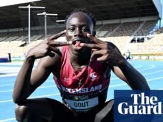 Gout Gout deja a un lado a sus rivales para ganar con estilo el título nacional juvenil de 100 metros | soltar soltar