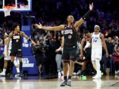 Los Sixers liderados por Tyrese Maxey sobreviven al Magic en el torneo de entrada y se enfrentan a los Celtics en la primera ronda de los playoffs