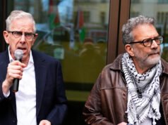 Activistas culpables de violar las protestas en Palestina