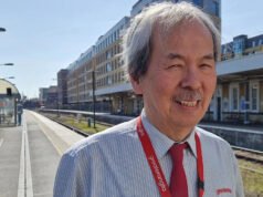 El veterano de la estación se jubila después de 45 años de servicio ferroviario