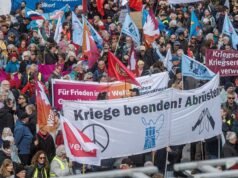 Las marchas por la paz de Semana Santa en Alemania atraen a decenas de miles de personas