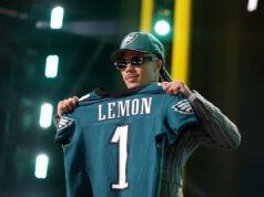 Los Eagles obtienen a Makai Lemon de los Steelers, supuestamente hablando por teléfono sobre la selección de USC WR