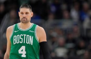 Los Celtics consideran a Nikola Vučević como cuestionable para el partido del domingo contra los Raptors después de 14 partidos fuera