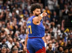 Playoffs de la NBA: Jamal Murray corona la mitad salvaje de Nuggets-Timberwolves con un toque de timbre más allá de la mitad de la cancha