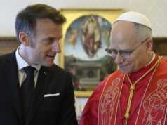 Primer encuentro entre el Papa León XIV y Macron en el Vaticano