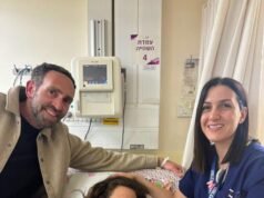 Las comunidades más septentrionales de Israel dan la bienvenida a un bebé nacido el Día de la Independencia