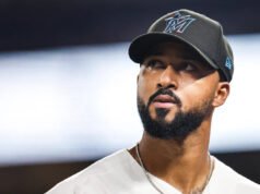 Sandy Alcántara cuestiona la decisión de los Marlins de poner fin a su intento de blanquear en la novena entrada