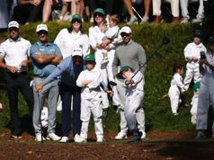 Masters 2026: la toma que todos querían ver: ¿Frankie Fleetwood, de 8 años, limpiaría el agua?