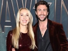 Aaron Taylor-Johnson y su esposa Sam Makeout en una rara excursión a Londres