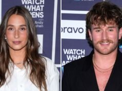 Amanda Batula y West Wilson empacan en la PDA en Kiss Cam