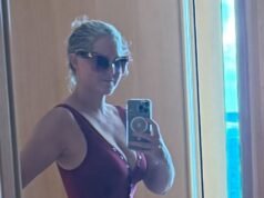 Amy Schumer comparte una foto en traje de baño ‘sedienta’ después de perder peso