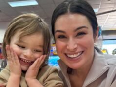 Ashley Iaconetti ‘no tiene vergüenza’ de ponerle una correa a sus hijos