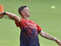 IPL 2026: Josh Hazlewood comienza para RCB contra RR