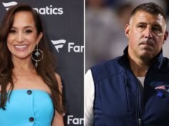 Dianna Russini entrevistó una vez a Mike Vrabel sobre su esposa