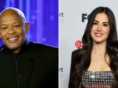 Dr. Dre y Michelle Saniei de The Valley vistos tomados de la mano