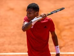 La canadiense Auger-Aliassime avanza a cuartos de final en Montecarlo para enfrentarse a Sinner