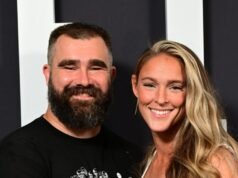 Kylie Kelce salva a Jason del malo en un nuevo cortometraje