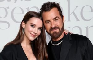 Justin Theroux y su esposa Nicole Brydon Bloom dan la bienvenida a su primer bebé