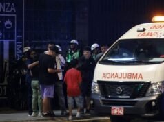 Al menos 60 espectadores heridos y 1 muerto en presunto derrumbe del estadio
