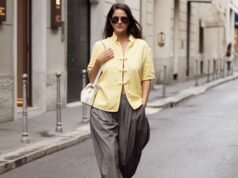 Estos pantalones harén fluidos le dan a tu guardarropa un toque bohemio y lujoso.