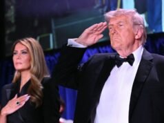 Donald Trump elogia la reacción de Melania al tiroteo en WHCD