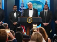 Conferencia de prensa de Trump y respuesta al tiroteo en la cena de corresponsales