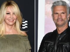 Heather Locklear y Lorenzo Lamas como pareja después de la separación de Chris