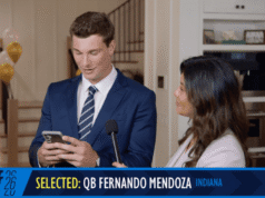 Fernando Mendoza aparece en el Draft de la NFL (con ayuda de LinkedIn)