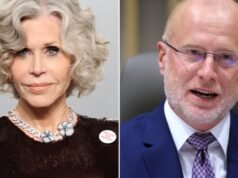 Jane Fonda critica la revisión de las licencias de ABC por parte de la FCC en medio de una broma de Kimmel Melania