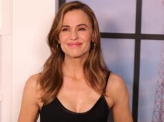 Obtenga el estilo de pantalones sueltos de pierna ancha de Jennifer Garner por $ 20