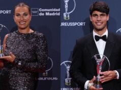 Alcaraz y Sabalenka ganan el Laureus Deportista del Año