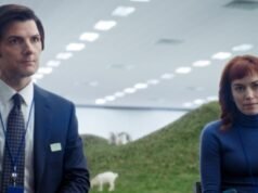 Las estrellas de ‘Separation’ Britt Lower y Tramell Tillman sorprenden a Adam Scott