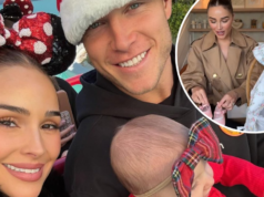 Olivia Culpo regala unos Louboutins a su hija en su primera cesta de Pascua