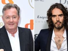 Piers Morgan dice que la marca Russell era inapropiadamente táctil