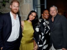 El príncipe Harry y Meghan Markle disfrutan de una velada romántica en Netflix Bash