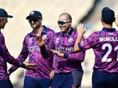 Puntuación Namibia vs Escocia EN VIVO, 2do T20I: Escocia 157/8; Erasmus mantiene a Namibia a la caza; Jones elige dos