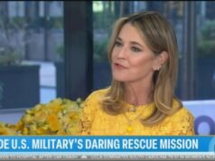 Savannah Guthrie abraza a sus fans hoy y llora mientras regresa a las noticias de la mañana