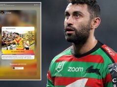 Noticias de la NRL 2026: Alex Johnston firma con los PNG Chiefs, deja South Sydney Rabbitohs, los Chiefs están furiosos porque no se ha firmado ningún contrato