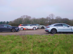 Enfrentamiento definitivo del V8 alemán: cuatro íconos luchan en una pista de carreras