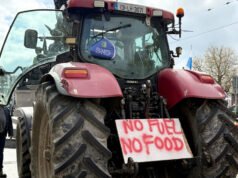 Cientos de gasolineras irlandesas se quedan sin combustible mientras continúan las protestas