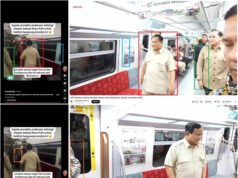 Viejos clips del líder indonesio distorsionados por la visita al lugar del accidente de tren