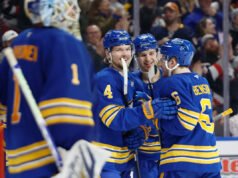 Los Sabres se aseguran un lugar en los playoffs de la Copa Stanley y ponen fin a la segunda sequía de playoffs más larga en la NHL, NFL, NBA y MLB